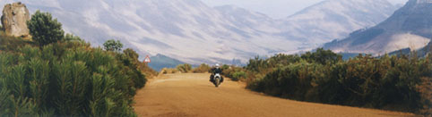 Motorcycle tour of Western Cape South Africa Wuppertal